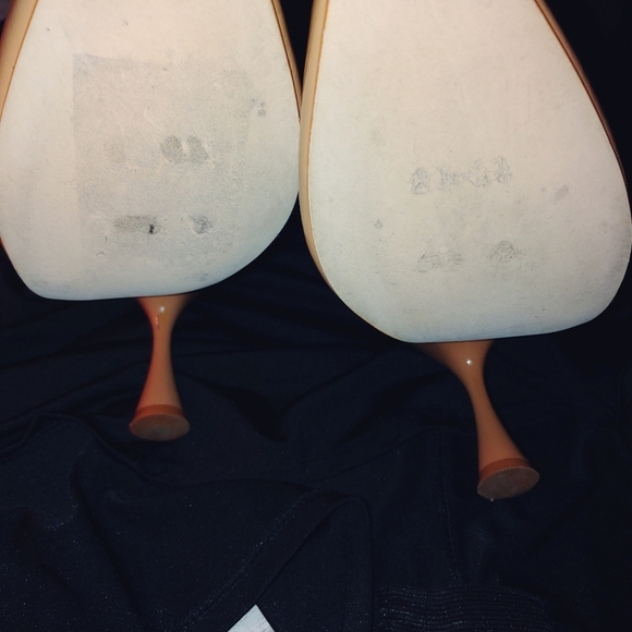 Jeffrey Campbell Guillo Women's Slouched Mid-Calf Heel Boots Tan...Size 6 - Picture 12 of 12